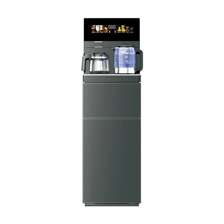 Dispensador de água para máquina de chá com carregamento inferior