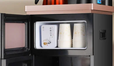 Two Faucet Tea Bar Machine Water Dispenser