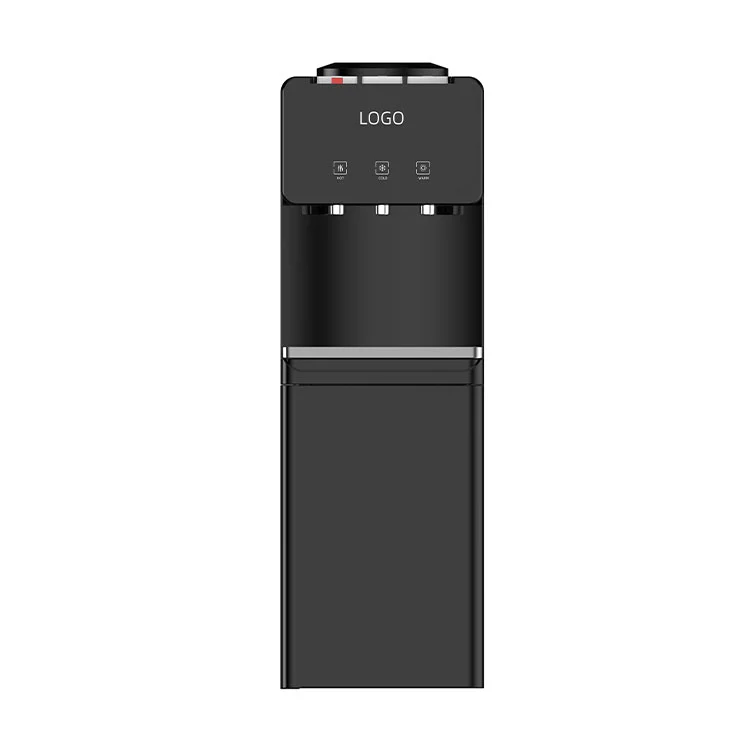 Dispensador de água com carga superior de vidro de tela grande