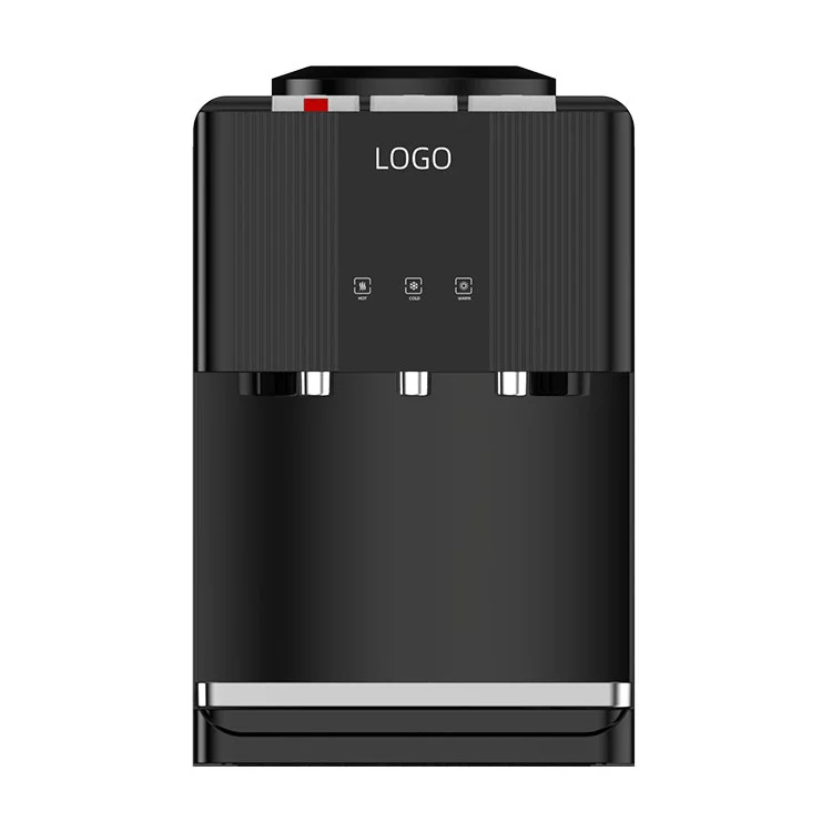 Dispensador de água de mesa com botão de piano
