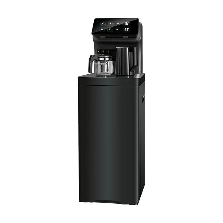Dispensador de água para máquina de chá com duas torneiras